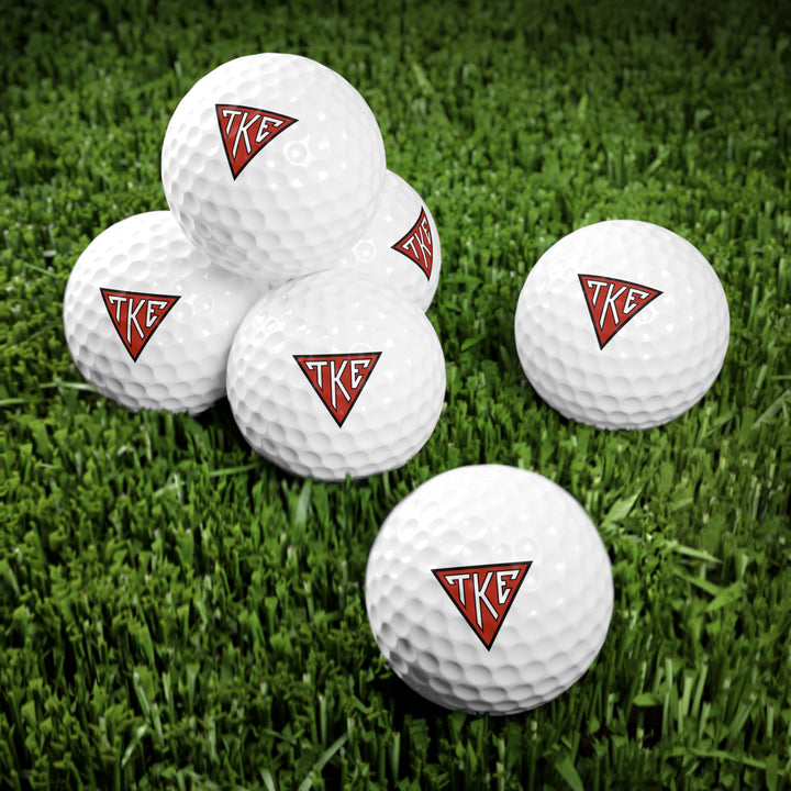 TKE Golf Balls, 6pcs