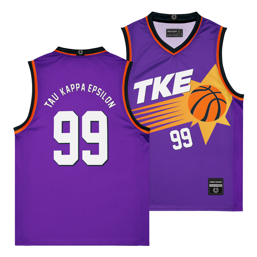 TKE Purple Basketball Jersey