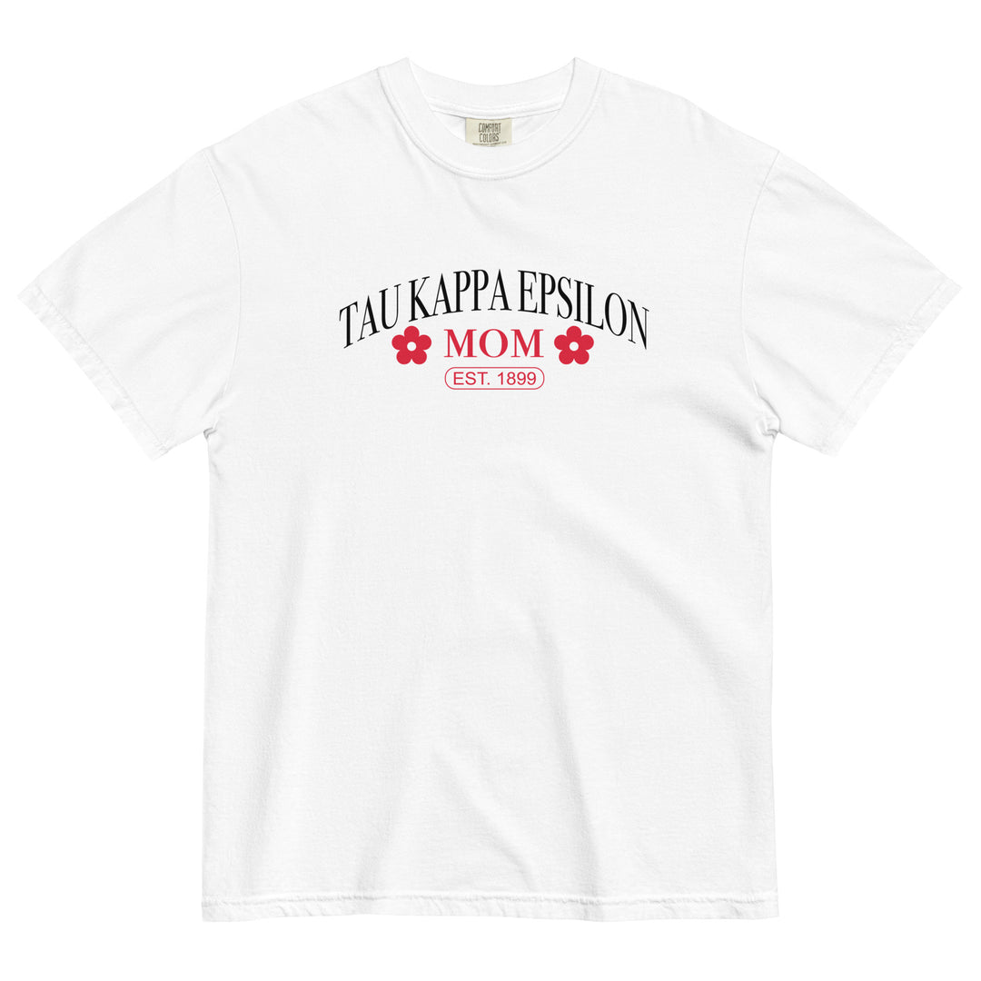 TKE Carnation Mom T-Shirt