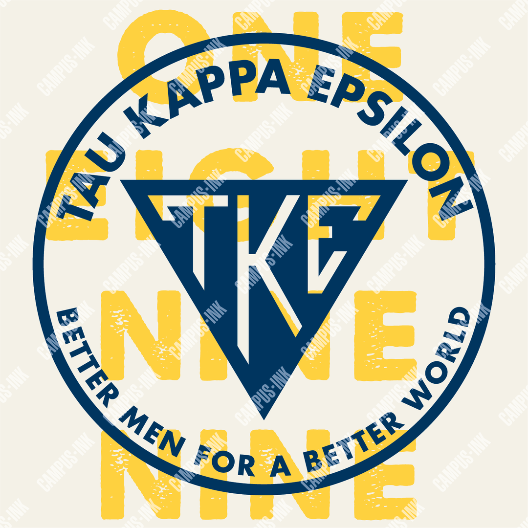 Tau Kappa Epsilon One Eight Nine Nine Design
