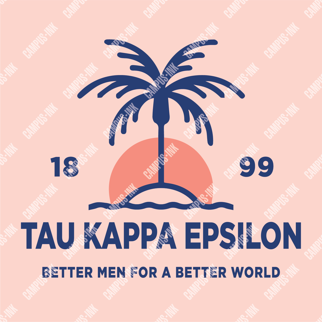 Tau Kappa Epsilon Sunset Design