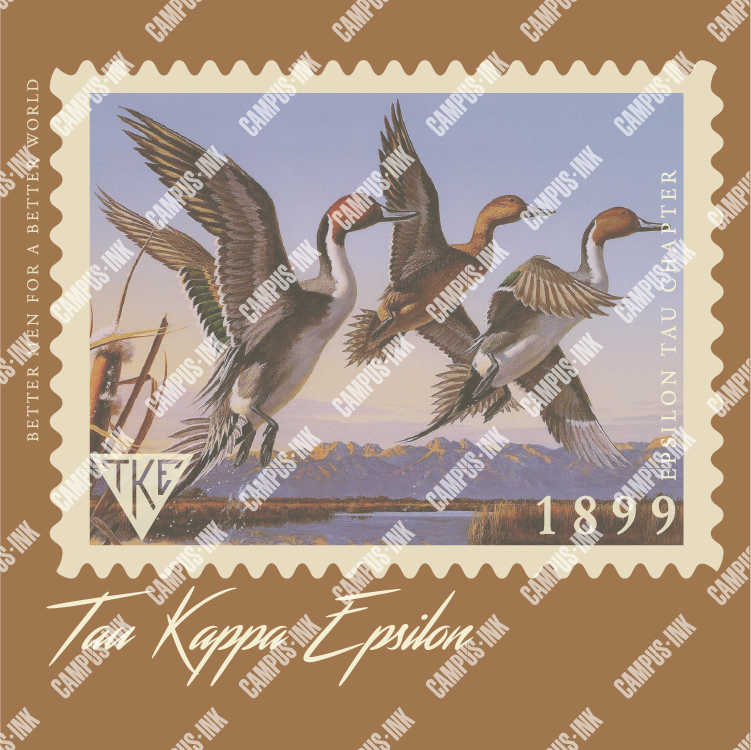 Tau Kappa Epsilon Duck Stamp Design
