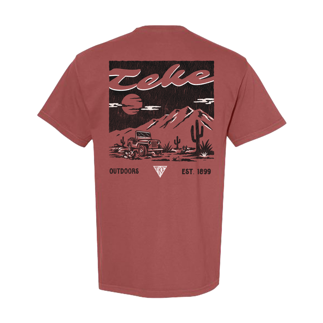 TKE Outdoors Comfort Colors Heavyweight Tee