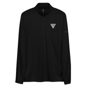 TKE Adidas Houseplate Quarter Zip in Black