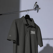 TKE Letters Space Dyed Polo by Adidas