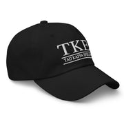 TKE Classic Letters Baseball Cap in Black