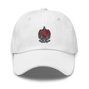 TKE White Coat Of Arms Baseball Cap