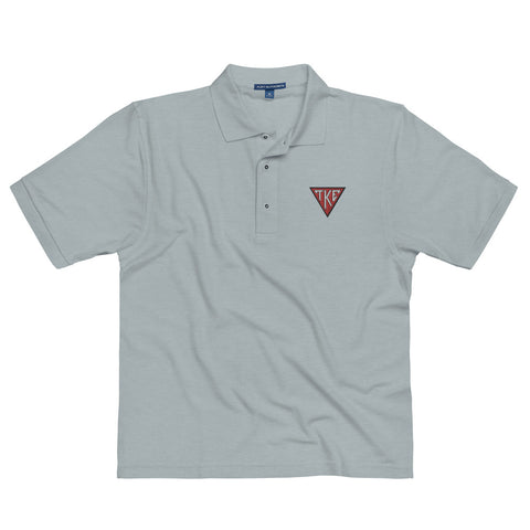 TKE Grey Houseplate Premium Polo