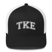 TKE Letters Mesh Trucker Hat