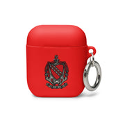 TKE Red Coat Of Arms Rubber Case for AirPods®