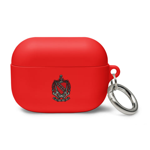 TKE Red Coat Of Arms Rubber Case for AirPods®