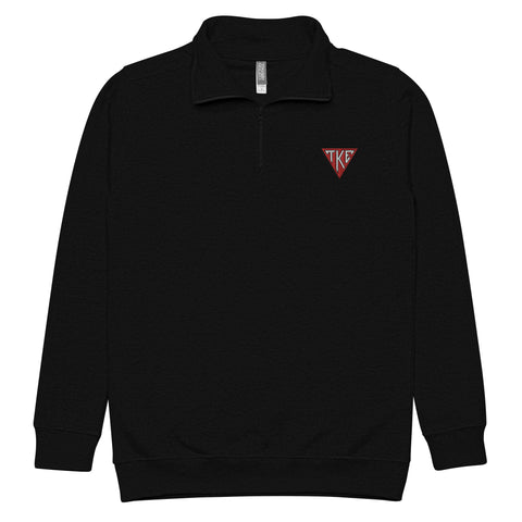 TKE Houseplate Fleece Quarter-Zip