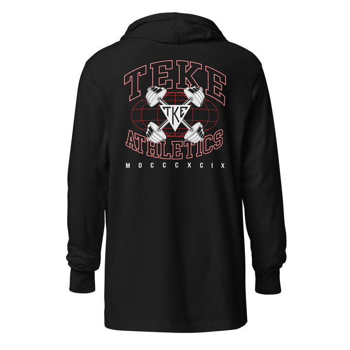 TKE Athletic Department Hooded Long Sleeve Shirt