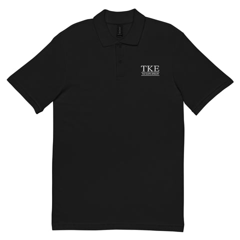 TKE Letters Pique Polo