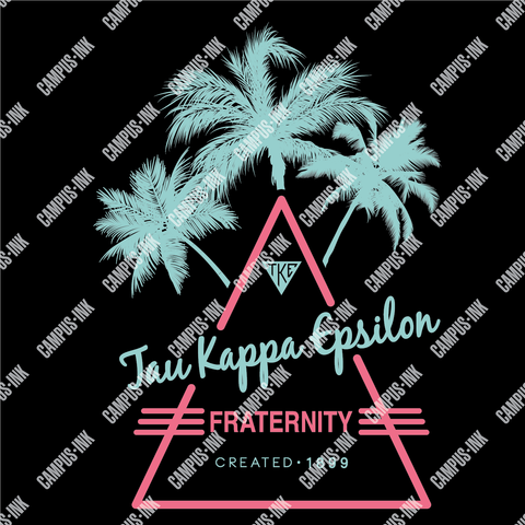 Tau Kappa Epsilon Miami Triangle Design