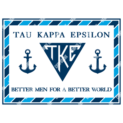 Tau Kappa Epsilon Nautical Sign Design